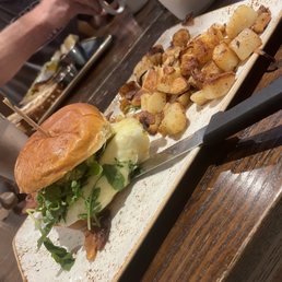 Elevated egg sandwich Elevated egg sandwich