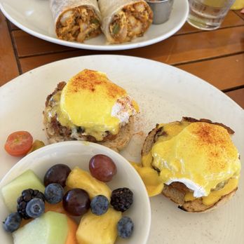The Beachcomber - Crabcake Benedict - Seafood Near Me - Newport Beach, California The Beachcomber - Crabcake Benedict - Seafood Near Me - Newport Beach, California