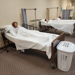 Sunrise Services - Our skills lab included 6 training areas each with their own Manikan/.