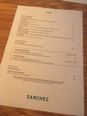 Menu photo 4 Sanchez København, 