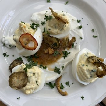 Caroline - Spicy Deviled Eggs - Bakeries Near Me - Austin, Texas Caroline - Spicy Deviled Eggs - Bakeries Near Me - Austin, Texas