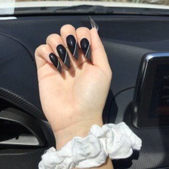 Star Nails - Half gloss half matte by Amy - Nail Salons Near Me - San Marcos, California Star Nails - Half gloss half matte by Amy - Nail Salons Near Me - San Marcos, California