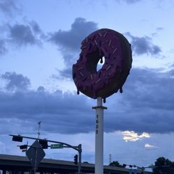 Donita’s Donuts - Homer Simpson style Donut Sign right off I-10