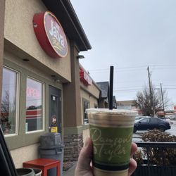 Americano with cream