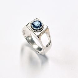 Blink Gallery - Sterling Silver with London Blue Topaz