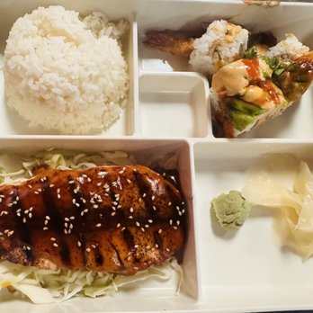 Ichiban Sushi - Teriyaki salmon box - Japanese Near Me - Prunedale, California Ichiban Sushi - Teriyaki salmon box - Japanese Near Me - Prunedale, California