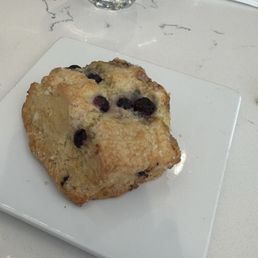 Blueberry scone Blueberry scone