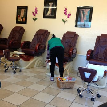 Q-Nails - They are sanitizing! I'm a germaphobic so it's a relief to see how they take care of their pedicure equipment. - Nail Salons Near Me - Fremont, California Q-Nails - They are sanitizing! I'm a germaphobic so it's a relief to see how they take care of their pedicure equipment. - Nail Salons Near Me - Fremont, California