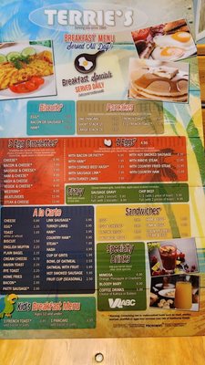 Menu photo 4 Terrie's Breakfast & Lunch Norfolk, VA Menu photo 4 Terrie's Breakfast & Lunch Norfolk, VA