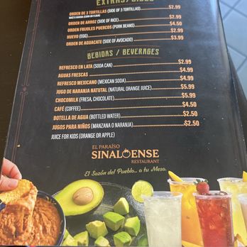 El Paraíso Sinaloense - Drinks - Mexican Near Me - Colton, California El Paraíso Sinaloense - Drinks - Mexican Near Me - Colton, California