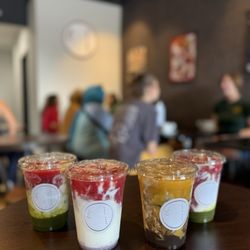 Cafe Hana - Strawberry Matcha | Strawberry Milk | Mango Hojicha