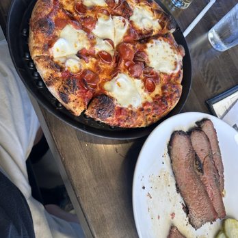 Almond Wood - pepperoni with fresh mozz and tri tip - Barbeque Near Me - Patterson, California Almond Wood - pepperoni with fresh mozz and tri tip - Barbeque Near Me - Patterson, California