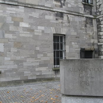 Kilmainham Gaol - Kilmainham Gaol written in stone near front entrance - Museums Near Me - Kilmainham, D