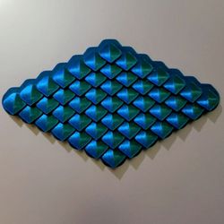 The Dorothy Lumley Melrose Center - 3D printed dragon scales that I printed in the Fab lab