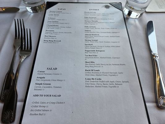 Menu photo 1 Alicante Restaurant & Lounge Mendon, MA Menu photo 1 Alicante Restaurant & Lounge Mendon, MA