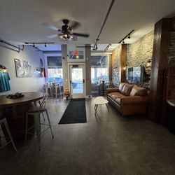 Iron Flamingo Barrel House - One front sitting space.