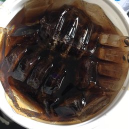 I asked for no ice. I asked for no ice.