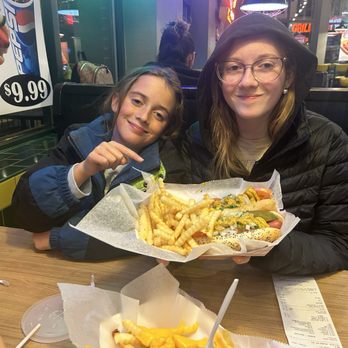 The Hat Chicago - 2 Chicago dogs combo with fries and drink. - Burgers Near Me - Chicago, Illinois