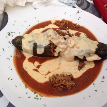 Luna Maya - Stuffed poblano - Mexican Near Me - Norfolk, Virginia Luna Maya - Stuffed poblano - Mexican Near Me - Norfolk, Virginia