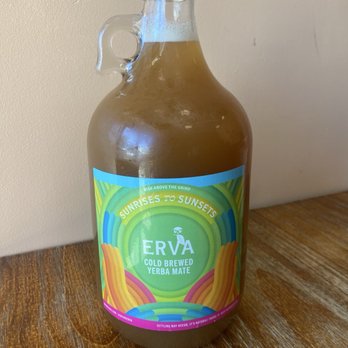 Erva Brew Co. Yerba Mate Iced Teas - Refill of Tamarind Mate - Coffee & Tea Near Me - Pasadena, California Erva Brew Co. Yerba Mate Iced Teas - Refill of Tamarind Mate - Coffee & Tea Near Me - Pasadena, California