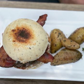 Bistro Mirepoix - Brisket Burger - Breakfast & Brunch Near Me - St. Catharines, Ontario Bistro Mirepoix - Brisket Burger - Breakfast & Brunch Near Me - St. Catharines, Ontario