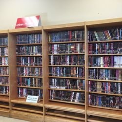 Urban fiction section