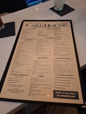Menu photo 3 Johnny Black's LakeHouse Lake Orion, MI