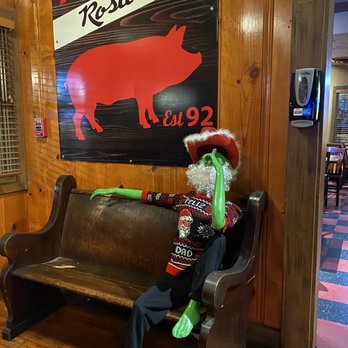 RibCrib BBQ - a man sitting on a bench - Barbeque Near Me - Roswell, New Mexico RibCrib BBQ - a man sitting on a bench - Barbeque Near Me - Roswell, New Mexico