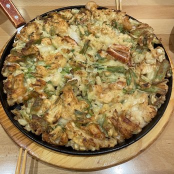 Daesung Korean Noodle - Seafood pancake. Must get! - Korean Near Me - Flushing, New York Daesung Korean Noodle - Seafood pancake. Must get! - Korean Near Me - Flushing, New York