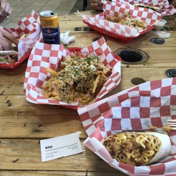 Tree Hugger - Plant Based Kitchen - Buffalo Mac Wrap and Reuben Fries - Vegan Near Me - Riverside, Missouri