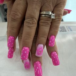 Polish Nail Spa - Acrylic fill by Jennifer