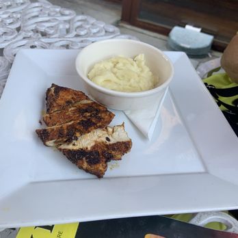 Saint Felix - Blackened Chicken  sub Fettuccini for Goat Cheese Mashed Potatoes - New American Near Me - Los Angeles, California