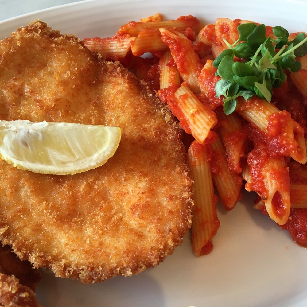 Trattoria Genova - Pollo Milanese - Italian Near Me - Paisley, RFW
