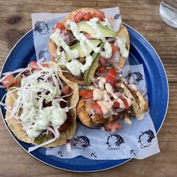 Ceviche Tostada / Fish Tostada