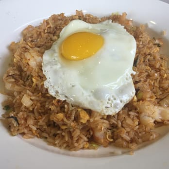 Leisure Cafe - Kimchi Seafood Fried Rice... decent - Cantonese Near Me - San Leandro, California