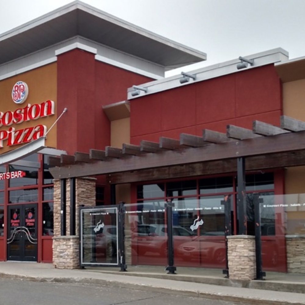 Boston Pizza - the exterior of a restaurant - Pizza Near Me - Fredericton, New Brunswick Boston Pizza - the exterior of a restaurant - Pizza Near Me - Fredericton, New Brunswick