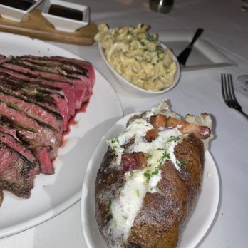 Monarch Chophouse - Sides- jumbo baked potatoes and truffle Mac and cheese - Steakhouses Near Me - Black Hawk, Colorado