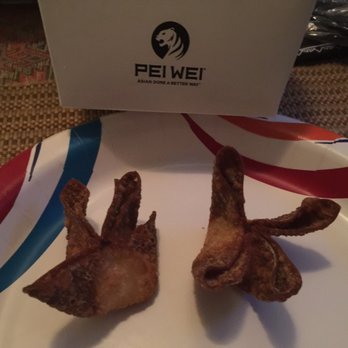 Pei Wei Asian Kitchen - Crispy , burnt crab wonton - Asian Fusion Near Me - Miami, Florida Pei Wei Asian Kitchen - Crispy , burnt crab wonton - Asian Fusion Near Me - Miami, Florida