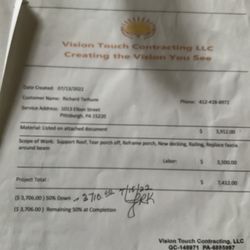Vision Touch Contracting