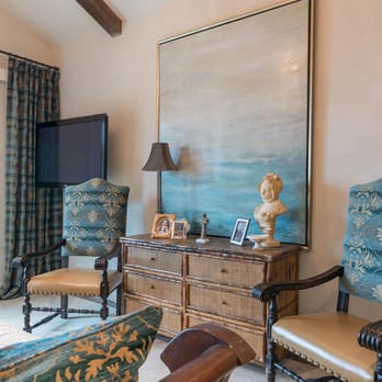 ABC Blind & Drapery - Custom drapes and upholstery allow you to coordinate with your favorite piece of art! - Shades & Blinds Near Me - Austin, Texas