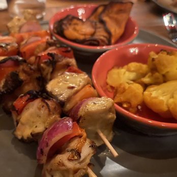 Nando's Peri-Peri - Turkey Chicken Thigh Skewers, Turmeric Cauliflower, Charred Sweet Potato - Portuguese Near Me - Naperville, Illinois