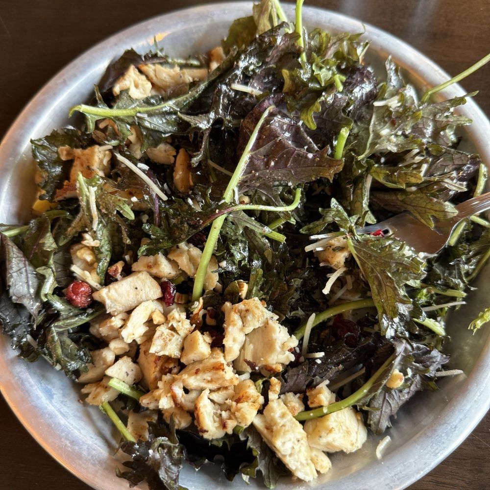 Pelican Brewing - Tillamook - Yummy kale and chicken salad. Loved it. - Burgers Near Me - Tillamook, Oregon Pelican Brewing - Tillamook - Yummy kale and chicken salad. Loved it. - Burgers Near Me - Tillamook, Oregon