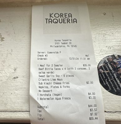 Korea Taqueria - South Philly by null