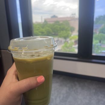 Old City Coffee - Iced Oat Milk Matcha Latte (with an extra shot of espresso) - Coffee & Tea Near Me - Philadelphia, Pennsylvania Old City Coffee - Iced Oat Milk Matcha Latte (with an extra shot of espresso) - Coffee & Tea Near Me - Philadelphia, Pennsylvania