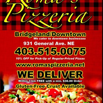 Roma's Pizzeria - Pizza Near Me - Calgary, Alberta Roma's Pizzeria - Pizza Near Me - Calgary, Alberta