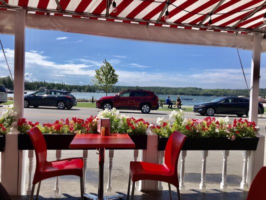 Photo of Wilson's Ice Cream Parlor - Ephraim, WI, US. Outside scenery