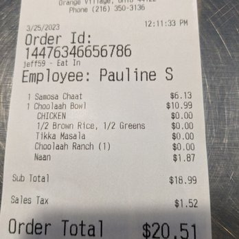 Choolaah - Our lunch today. We split because we were not sure what to order. So delicious! - Indian Near Me - Beachwood, Ohio Choolaah - Our lunch today. We split because we were not sure what to order. So delicious! - Indian Near Me - Beachwood, Ohio
