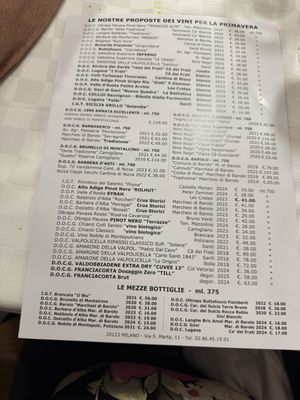 Menu photo 1 Trattoria Milanese Milan, MI Menu photo 1 Trattoria Milanese Milan, MI