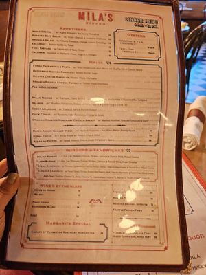 Menu photo 4 Mila’s Bistro New York, NY
