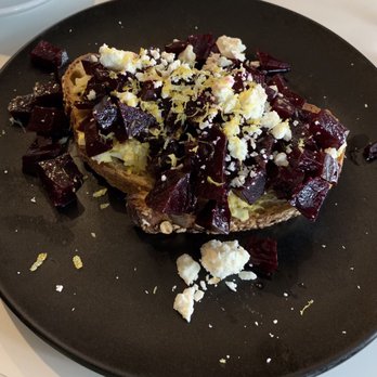 Threefold Cafe - Crushed Beets on Toast - Breakfast & Brunch Near Me - Coral Gables, Florida Threefold Cafe - Crushed Beets on Toast - Breakfast & Brunch Near Me - Coral Gables, Florida